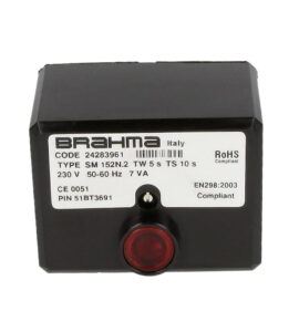 Programador de llama o programador de combustión, Brahma - Eurobox SERIES TYPES CM... SM... MM...