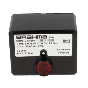 Programador de llama o programador de combustión, Brahma - Eurobox SERIES TYPES CM... SM... MM...