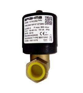 Válvula solenoide de control de paso de gas Brahma - E6G