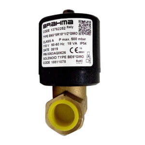 Válvula solenoide de control de paso de gas Brahma - E6G