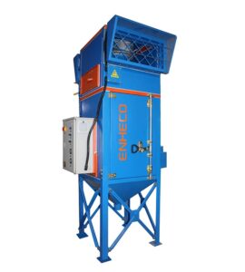 Colector de polvo para preparación de muestras