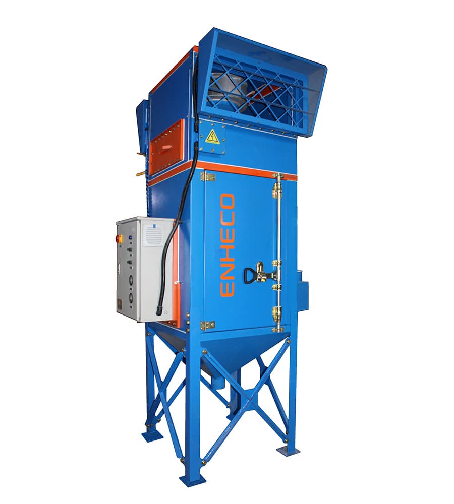 Colector de polvo para preparación de muestras