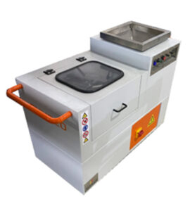 Divisor rotativo de muestras de minería