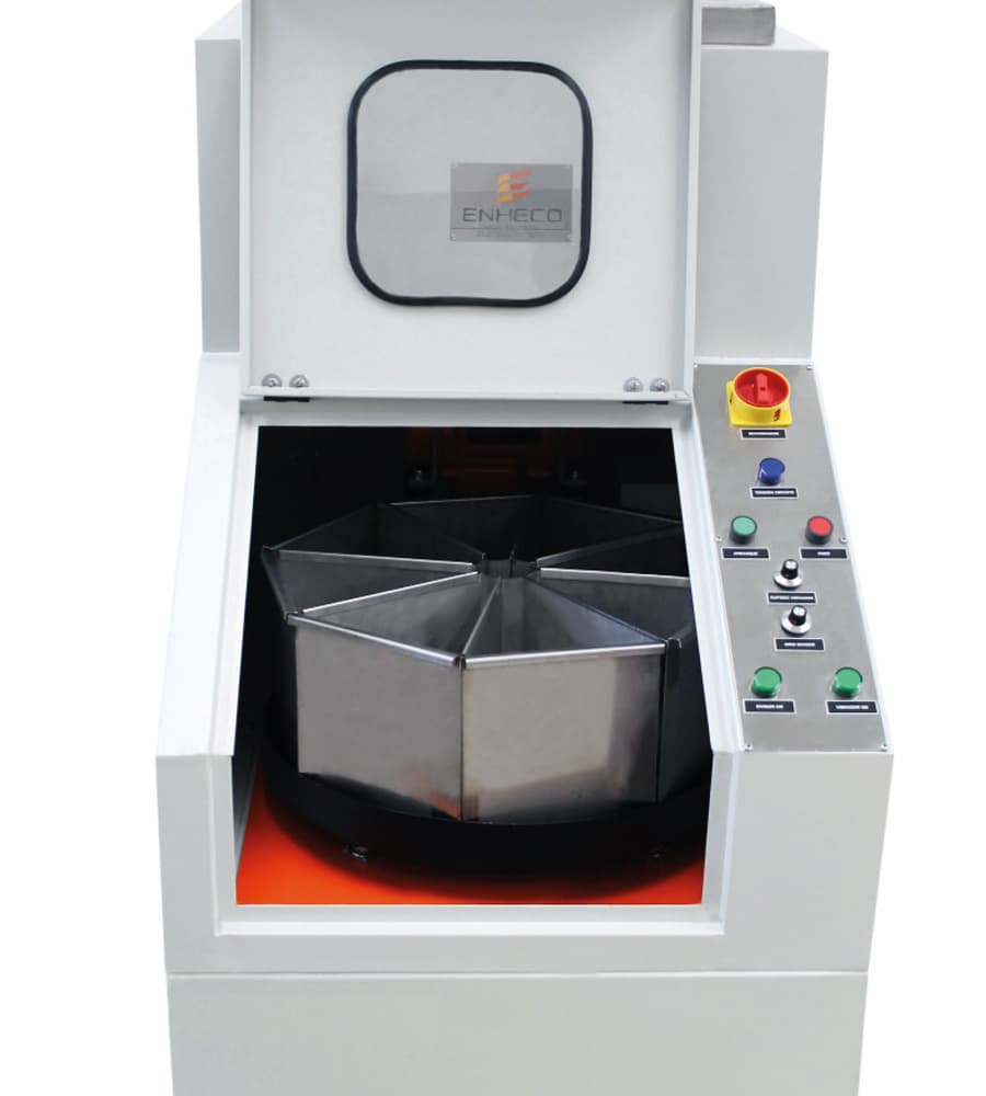 Divisor rotativo de muestras de mineria