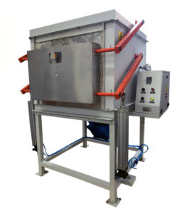 Horno de fundición de crisoles