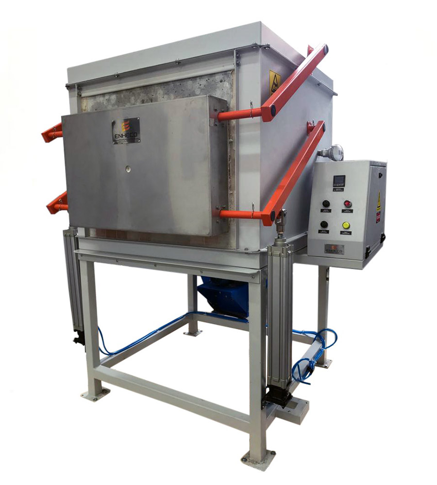 Horno de fundición de crisoles