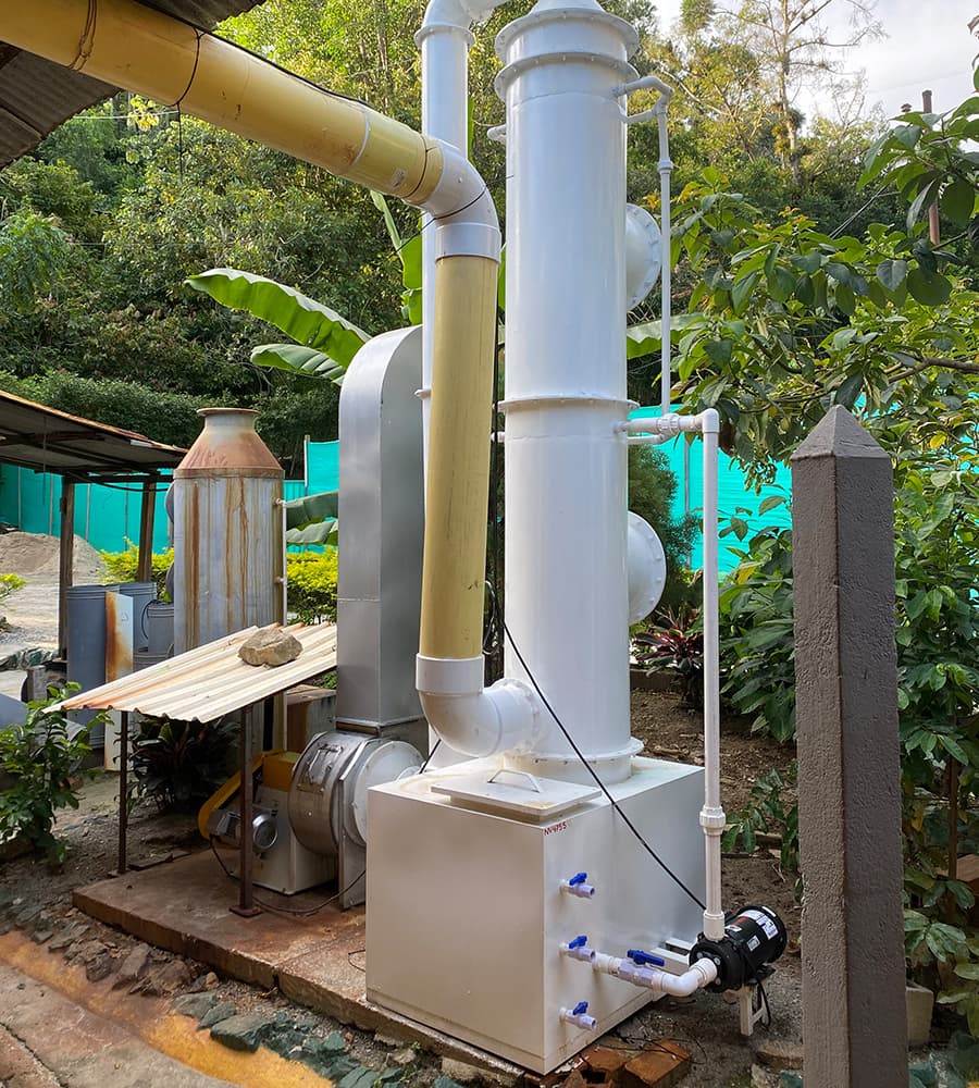 Lavador de gases - scrubber