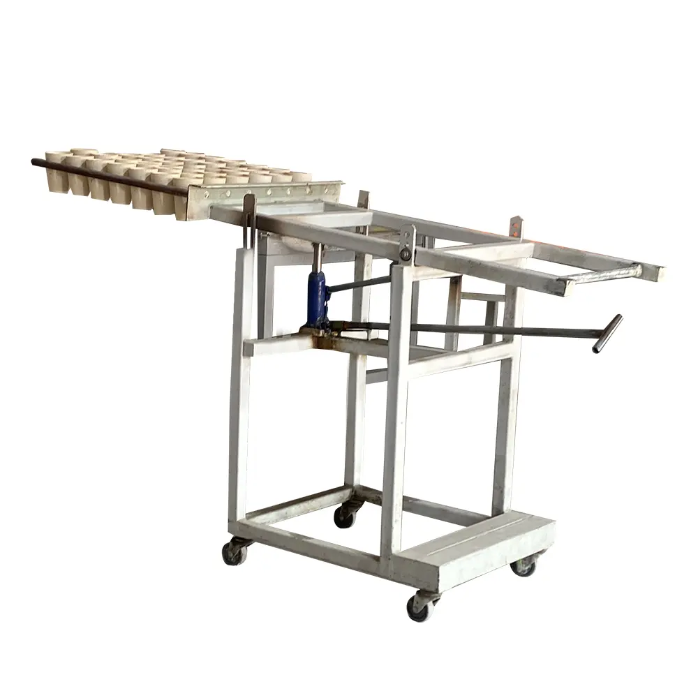 Carro de carga de crisoles